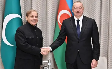 Prezident Şahbaz Şəriflə telefonla danışdı 