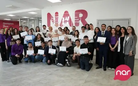 “Nar” WUF 13 çərçivəsində inklüziv təcrübə proqramı iştirakçılarını təltif edib 
