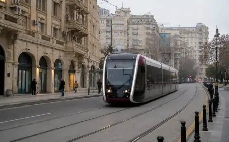 Bakıda tramvay xətləri bu tarixədək istifadəyə VERİLƏCƏK 