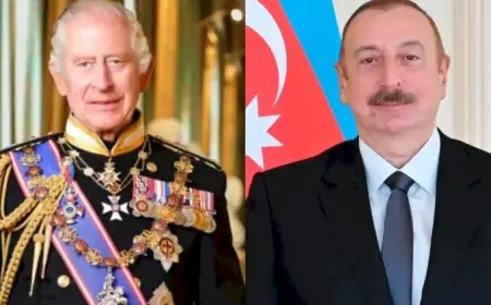 III Çarlz Prezident İlham Əliyevə təbrik məktubu ünvanladı 