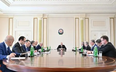Prezident müşavirə keçirdi - FOTO