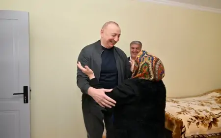 Prezidentin şuşalı nənə ilə maraqlı dialoqu - "Qızımı niyə gətirməmisən?"