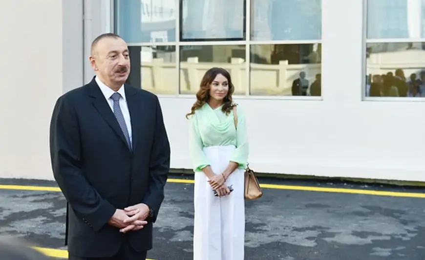 Prezidentlə xanımı Cəbrayıla getdi 