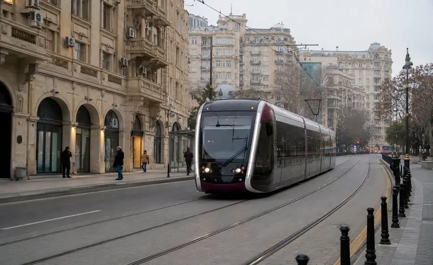 Bakıda tramvay xətləri bu tarixədək istifadəyə VERİLƏCƏK 