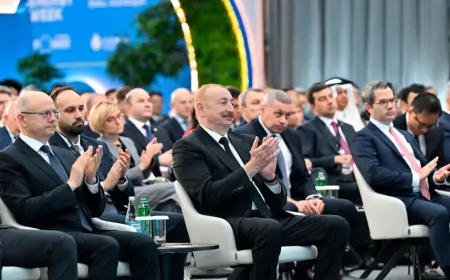 Prezident “Baku Energy Forum”da çıxış etdi - FOTOLAR