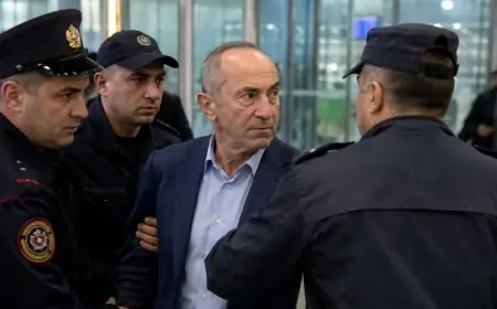 Köçəryan ölkədən çıxmaq istədi, aeroportda SAXLANILDI 