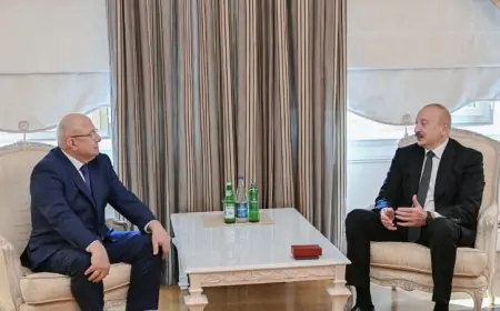 İlham Əliyev Qurban Qurbanova “Dostluq” ordenini təqdim etdi 
