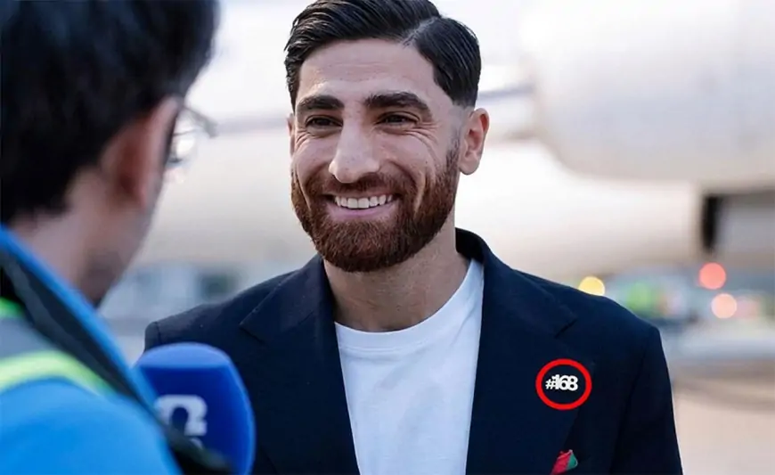 DÇ-2026-ya yollanan İran futbolçularının yaxasındakı nişanın mənası nədir? - Niyə 168?