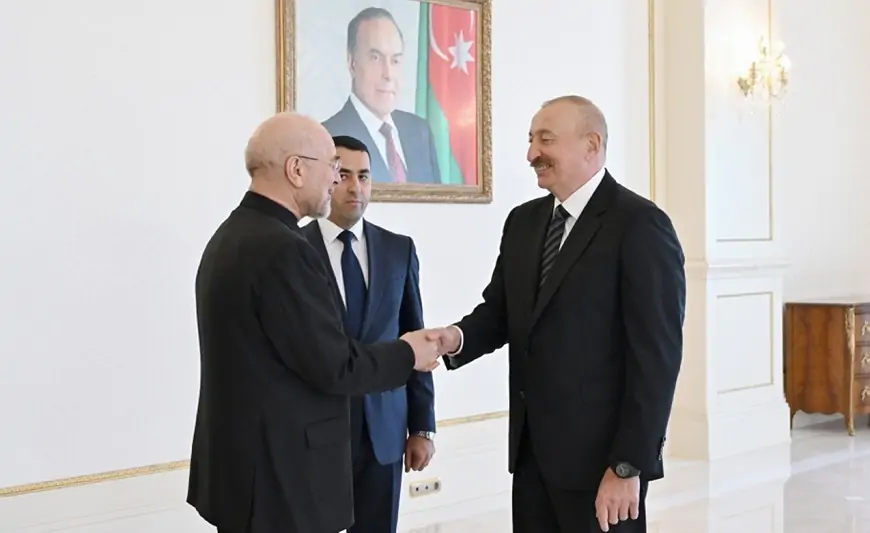 Prezident Qalibafı qəbul etdi 