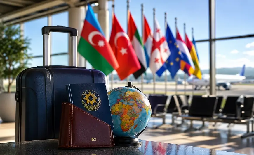 Azərbaycanlılar bu ölkələrə vizasız gedə bilər - TAM SİYAHI + FOTO