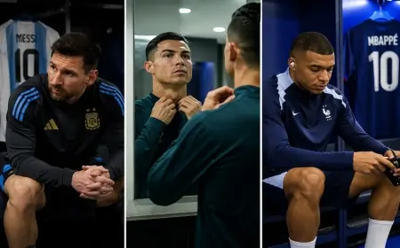 Messi susur, Ronaldo güzgüyə baxır, Mbappe isə... - Ulduzların oyundan əvvəlki ritualları