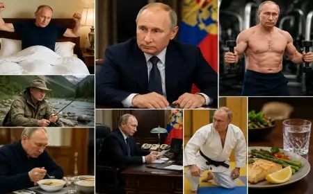 Neçədə oyanır, nə yeyir, araq içirmi? - Putinin gündəlik vərdişləri