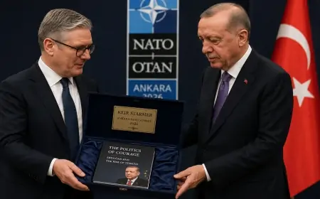 Starmer Ərdoğanın hədiyyəsini özünə qaytardı - "Bunu ölkəmə apara bilmərəm"