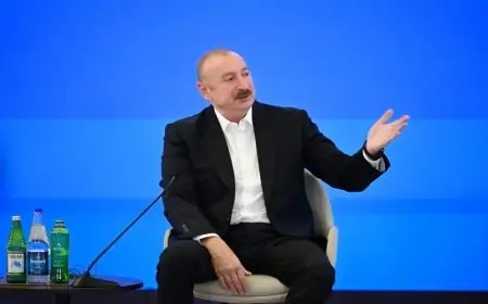 "Onu burada görmürəm, ümid edirəm, həbs edilməyib" - İlham Əliyev