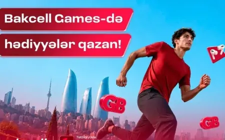 Bakcell tətbiqində AirPods və hər gün 1 GB internet qazan 