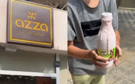 "Azza" mağazaları qıcqırmış yoqurt satır?