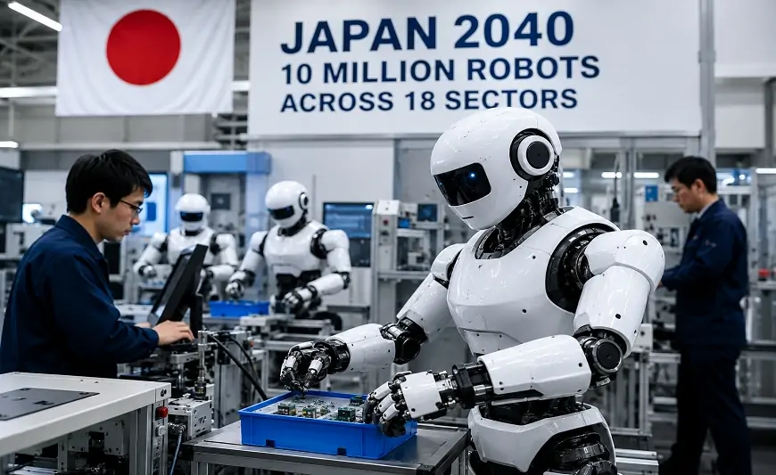 Yaponiya 10 milyon robotu işə götürür - Bu peşə sahibləri işsiz qalacaq