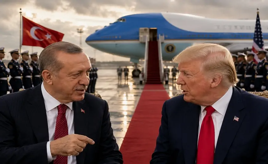 Tramp Ərdoğanı görən kimi soruşdu - "Bilirsən, bu neçəyədir?