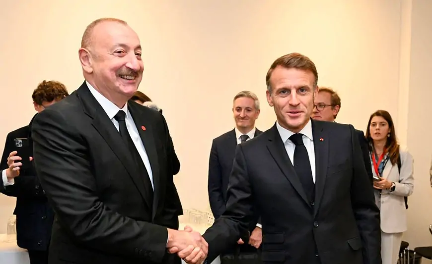 Prezident Emmanuel Makronu təbrik etdi 