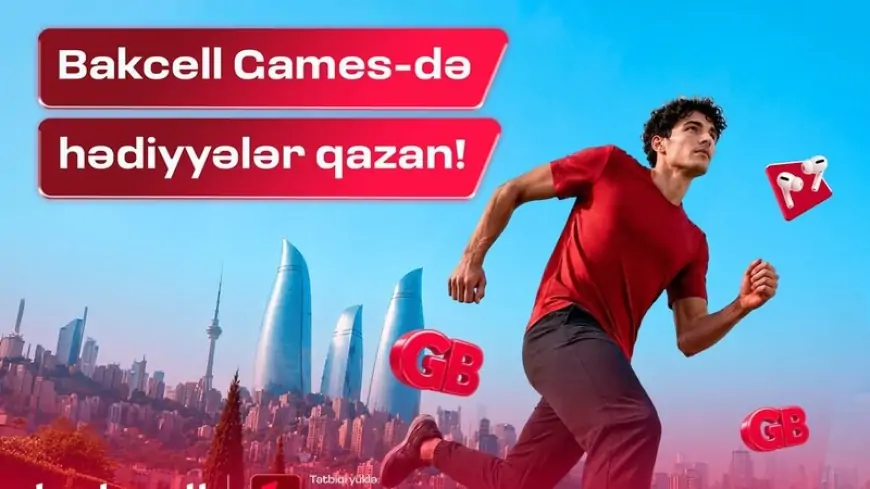 Bakcell tətbiqində AirPods və hər gün 1 GB internet qazan 