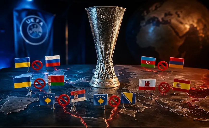 UEFA bu milli komandaların bir-birilə oynamasına qadağa qoyub - Azərbaycan da siyahıdadır