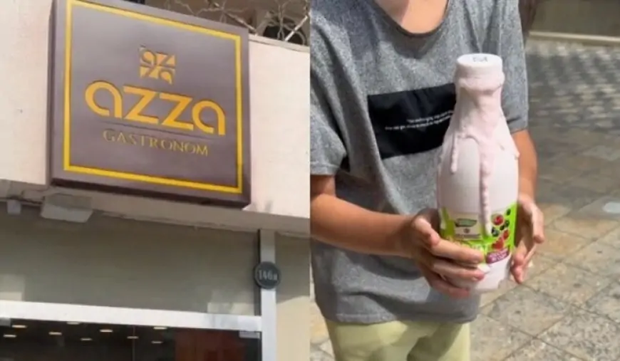 "Azza" mağazaları qıcqırmış yoqurt satır? - İfşa VİDEOSU