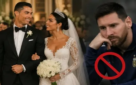 Ronaldonun toyunun qonaq siyahısı YAYILDI - Messi yoxdur