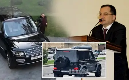 "10 ildir avtomobil sürmürəm" deyən icra başçısının BAHALI MAŞINLARI - FOTOLAR