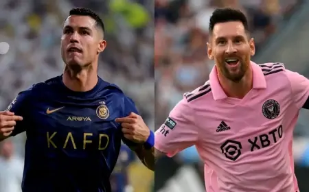 Ronaldo atasını itirən Messiyə belə dəstək oldu - FOTOLAR