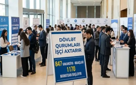 Bu dövlət qurumları işçi axtarır, 847 vakansiya - Maaşlar 1170 manatdan başlayır
