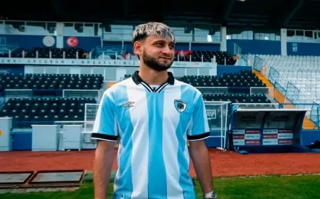 Nəriman "Ərzurumspor"da çıxdığı ilk oyunda sarı vərəqə aldı 