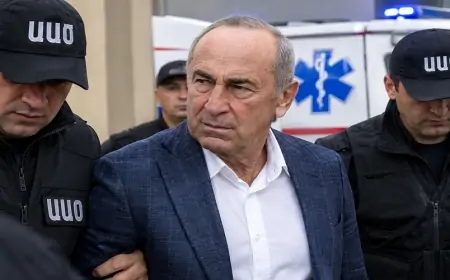 Saxlanıldıqdan sonra huşunu itirən Köçəryan xəstəxanaya aparıldı - Yüksək TƏZYİQ