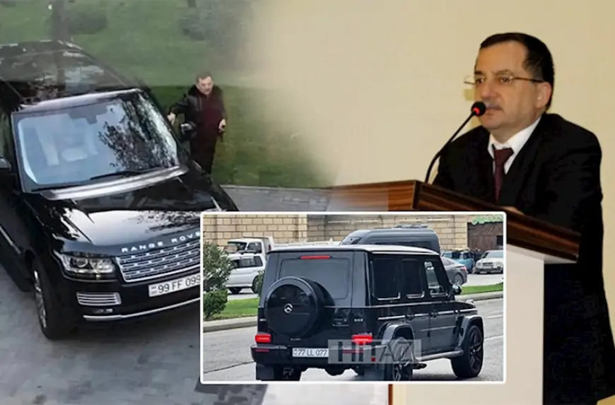 "10 ildir avtomobil sürmürəm" deyən icra başçısının BAHALI MAŞINLARI - FOTOLAR