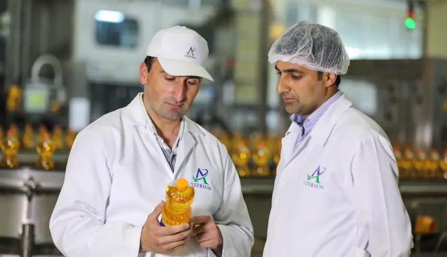 “Azərsun Holdinq” yerli xammaldan günəbaxan yağı istehsalını 4000 tona çatdıracaq 