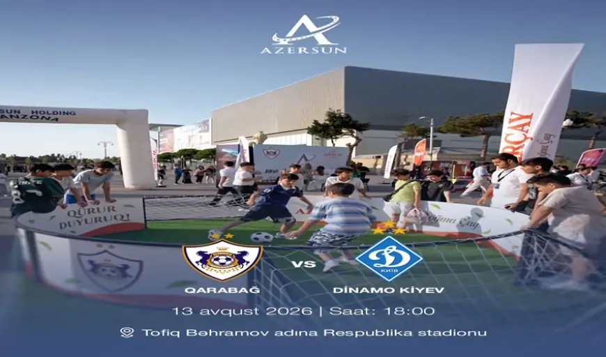 “Qarabağ”- “Dinamo Kiyev” oyunundan əvvəl fan zona təşkil olunacaq 