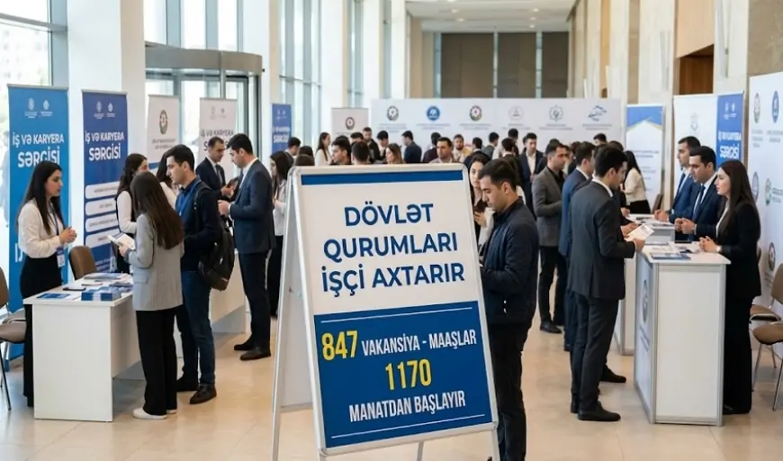 Bu dövlət qurumları işçi axtarır, 847 vakansiya - Maaşlar 1170 manatdan başlayır