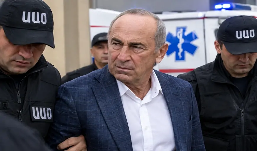 Saxlanıldıqdan sonra huşunu itirən Köçəryan xəstəxanaya aparıldı - Yüksək TƏZYİQ