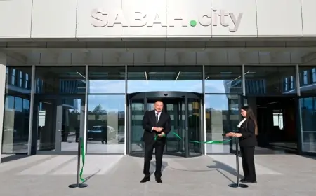 Prezident “SABAH.city”nin açılışında - FOTOLAR