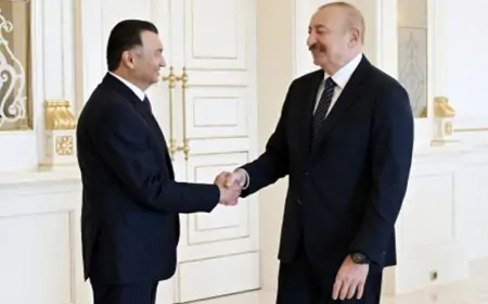 Prezident Tacikistan Baş nazirini qəbul etdi 