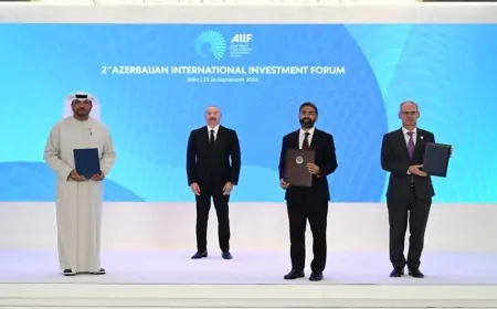 İmzalanmış sənədlər Prezidentin iştirakı ilə mübadilə edildi 