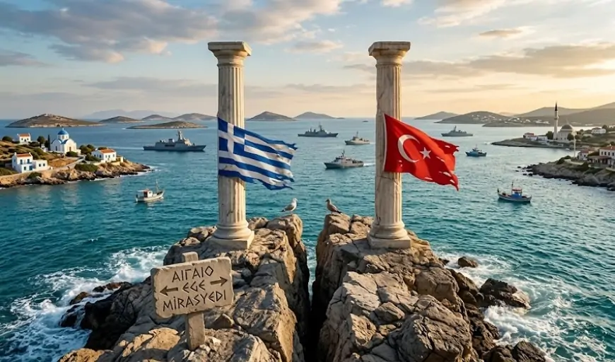Yunanıstan Türkiyəni dəniz müharibəsinə çəkir - Egey “Yunan gölü”nə çevrilir?