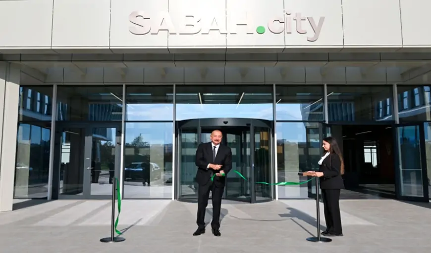 Prezident “SABAH.city”nin açılışında - FOTOLAR