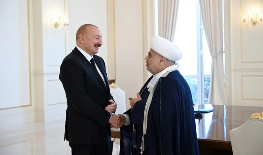 “Mehriban xanıma dedim şəkil çəkdirək və şeyxə göndərin” - İlham Əliyev
