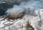 Adolf Hitlerin evi yanıb kül oldu - FOTOLAR