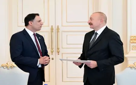 Prezident Lord Anas Sarvarı qəbul etdi - FOTOLAR