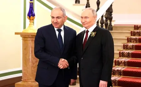 Paşinyan Vladimir Putini təbrik etdi 