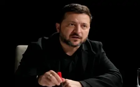 Zelenski müsahibə zamanı AĞLADI - "Mən yatmıram, bu dəhşətdir" + VİDEO
