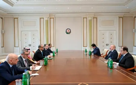 Prezident onları qəbul etdi - FOTOLAR