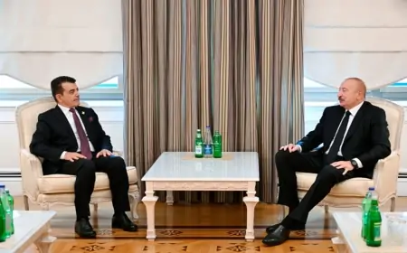 İlham Əliyev ICESCO-nun Baş direktorunu qəbul etdi - FOTOLAR