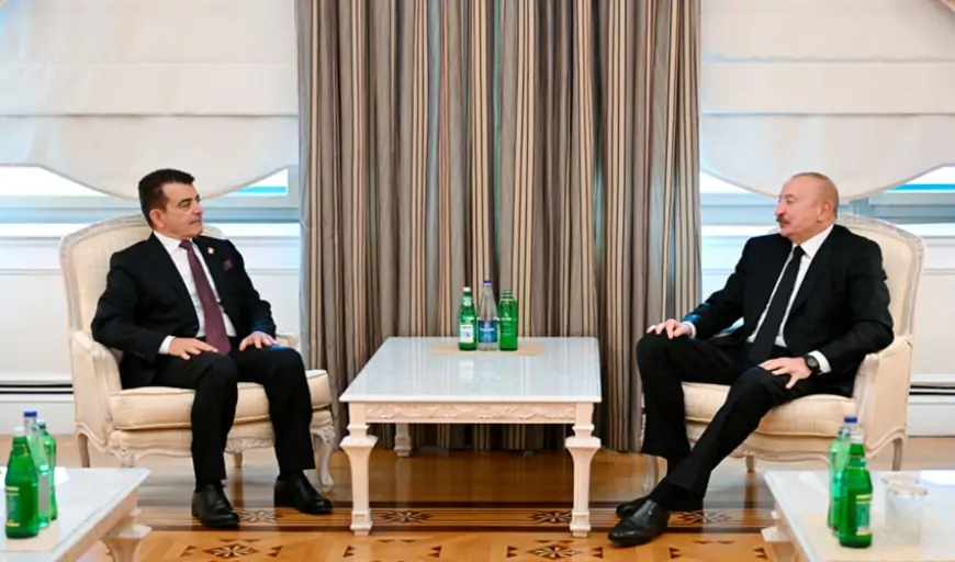 İlham Əliyev ICESCO-nun Baş direktorunu qəbul etdi - FOTOLAR